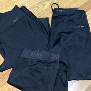 3 pairs Nike leggings